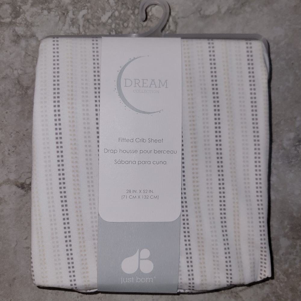 Fitted Crib Sheet - Dream Collection